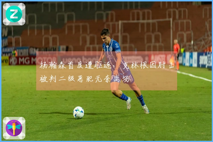 杨瀚森首度遭驱逐，克林根因肘击被判二级恶犯无奈离场