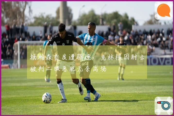 杨瀚森首度遭驱逐，克林根因肘击被判二级恶犯无奈离场